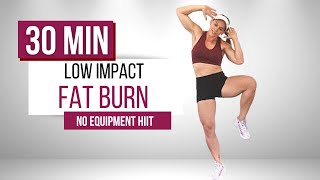 30 Min Quiet Cardio HIIT | No Equipment | No Jumping | Apartment Friendly
