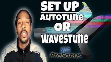 WavesTune or AutoTune | How To Set Up On Studio One