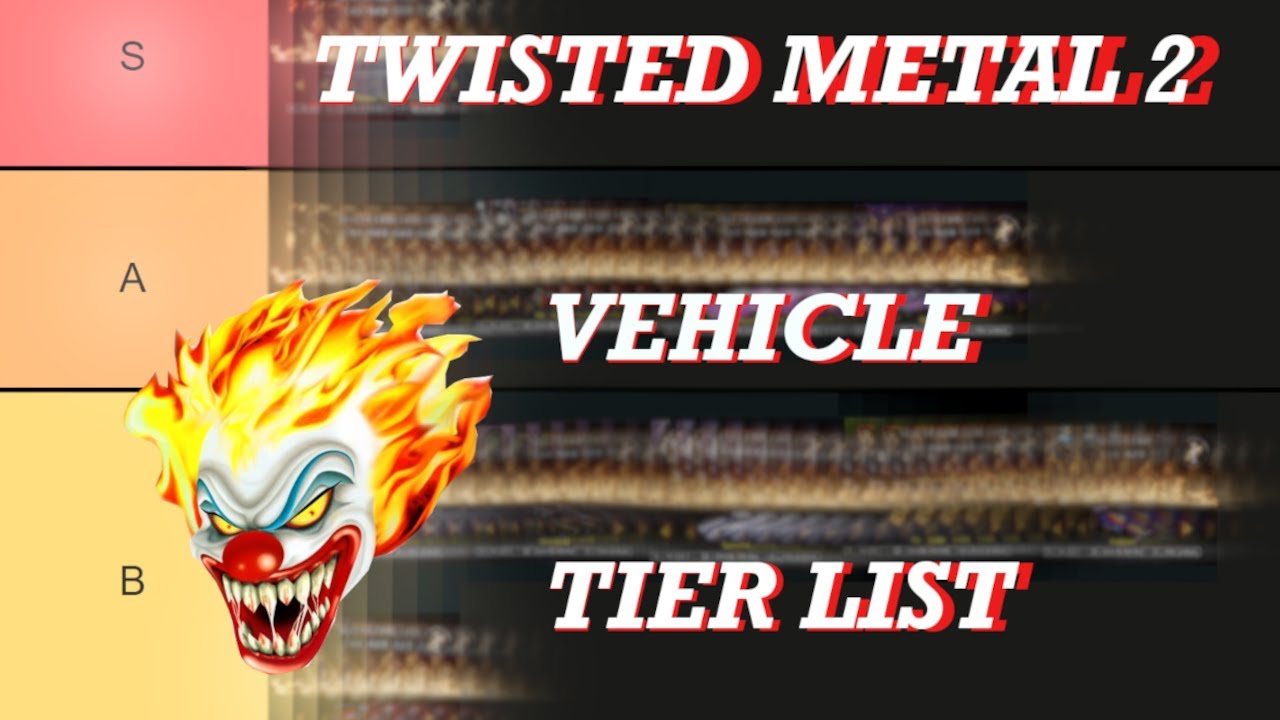 Twisted Metal Series - All Playable Vehicles 