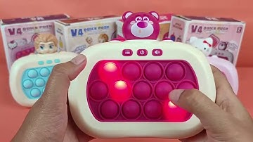 ♡ Satisfying New Kuromi Rare Push Game Electric Pop It toys unboxing and review | ASMR Videos