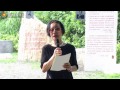 20150725 許昭榮烈士紀念碑揭碑典禮暨台灣無名戰士追思大會-許昭榮遺孀余美智致謝 20150725 許昭榮烈士紀念碑揭碑典禮暨台灣無名戰士追思大會-許昭榮遺孀余美智致謝