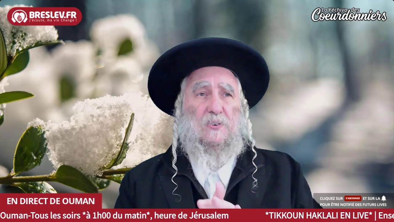 Likoutey Moharane Torah 60 - 27 dec 023