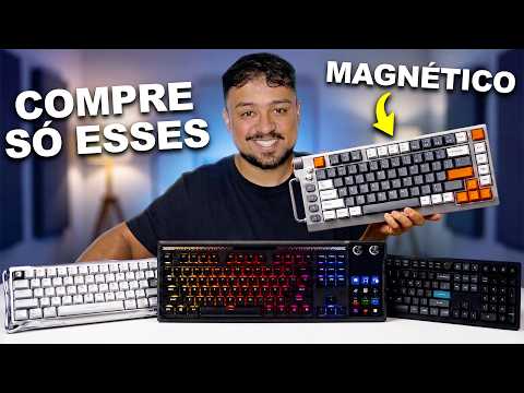 Esses são os MELHORES TECLADOS Mecânicos e Gamers para comprar 2026