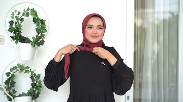 BUTTONSCARVES. Square Hijab Tutorial For ELegant Look