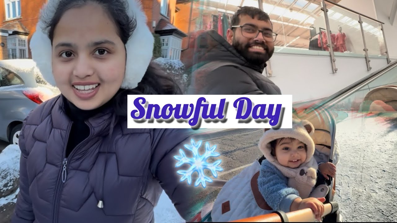 ASDA me lagi hai kafi sale | Bahot snowfall hui | Day 49 (A Day in my life in UK 🇬🇧)