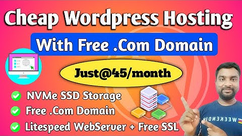 🔥₹45 Best Cheap Wordpress Hosting 2023 | Best Wordpress Hosting Beginnings | Hostrsh - SmartHindi