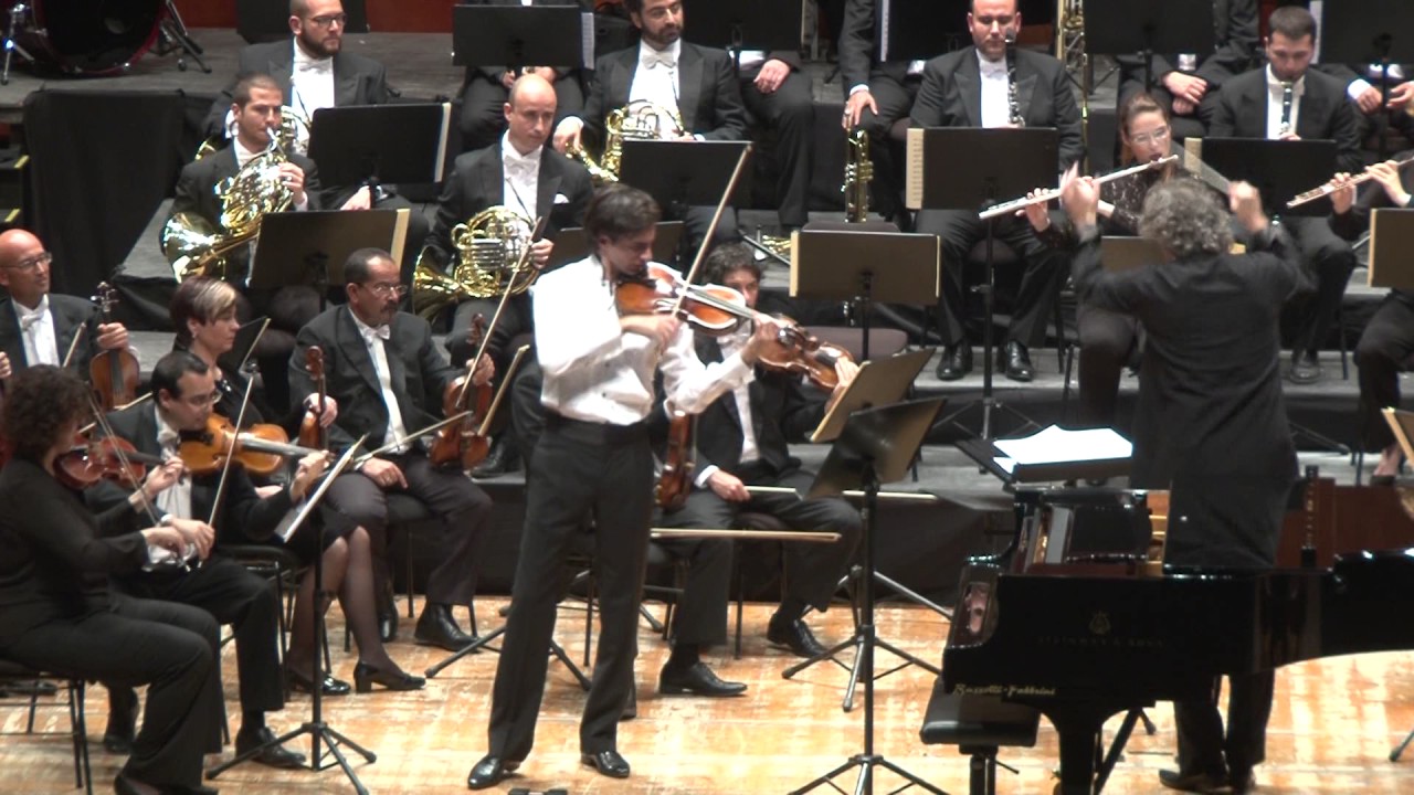 A.Shor "Calm before Storm". David Aaron Carpenter,  Malta Philharmonic Orchestra,  Misha Katz