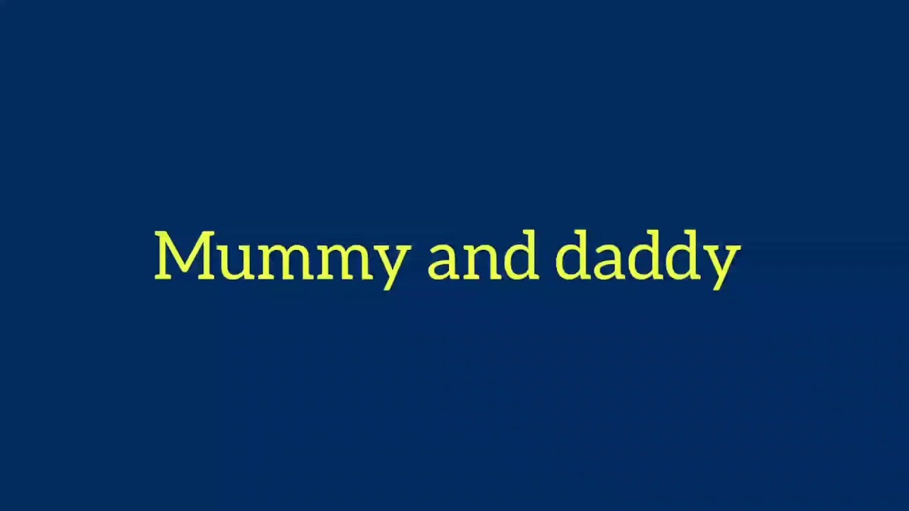 Mummy And Daddy I Love You Nursery Rhyme Popular Rhymes By Kids Club