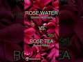 Rose Water vs Boiled Rose Petals