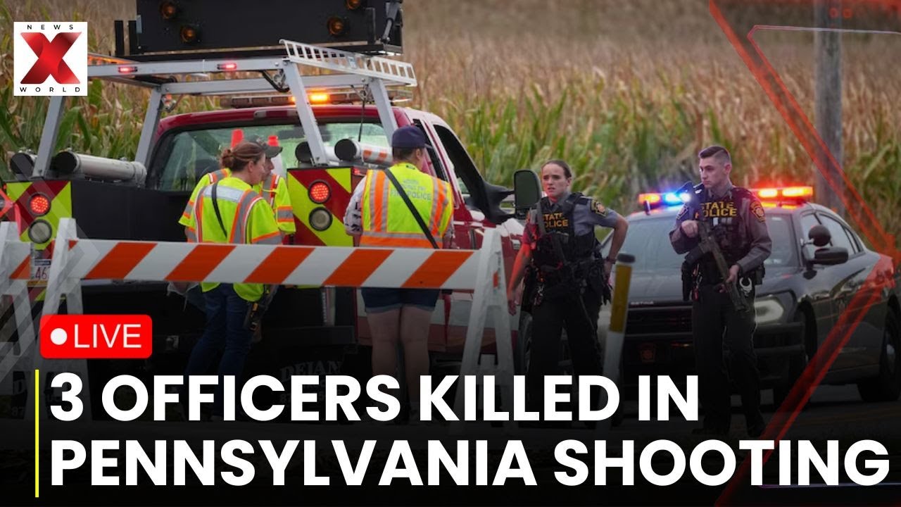 Pennsylvania Shooting LIVE: Three police officers killed in ...