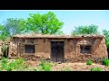 Renovate the dilapidated earthen house of grandpa and turn it into a luxury house after completion