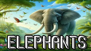 Elephants for children : Learn All About Elephants - preschool
