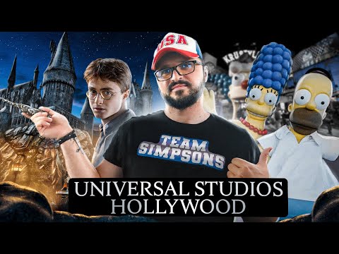 Видео: Парк атракционов и кино! Universal Studio Hollywood!