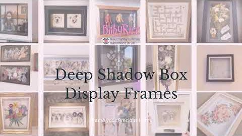 Simple Assembly of a BabyRice Deep Shadow Box Frame