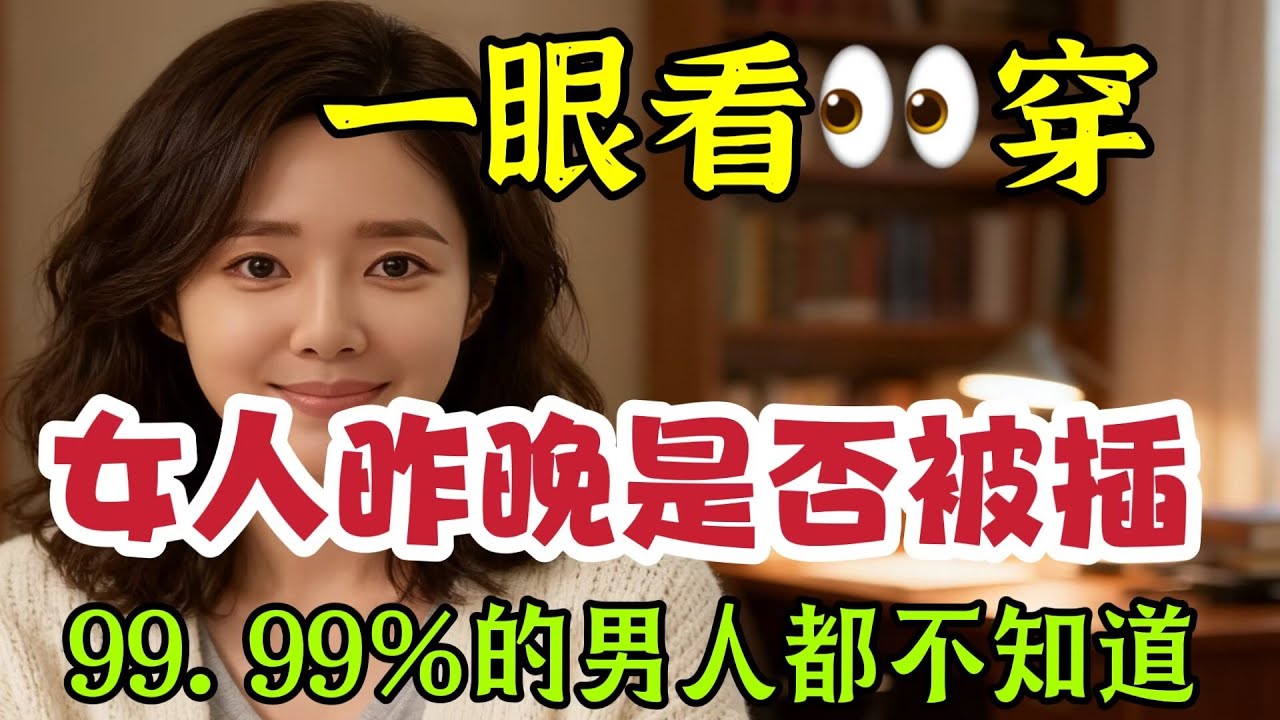 一眼看穿女生昨晚有沒有運動！ 99%的男人不知道#男女相處#親密關係#互動#信號##情感 #happy婚 #感情 #大熱門 #結婚