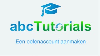 Oefenaccount binaire opties aanmaken 2016 | Video tutorial abcOptions