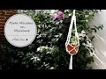 DIY Porta Macetas macrame / DIY Flower Pot Support - MikoSaa
