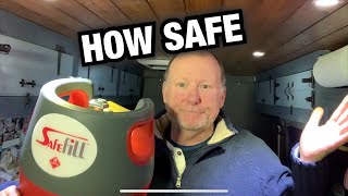 How to use a safefill LPG bottle correctly