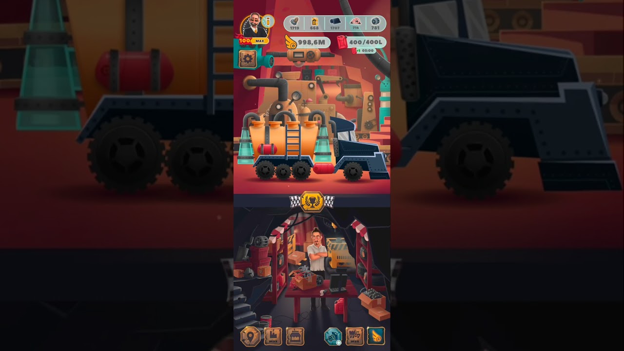 Trash Tycoon Level 100. All Max Level