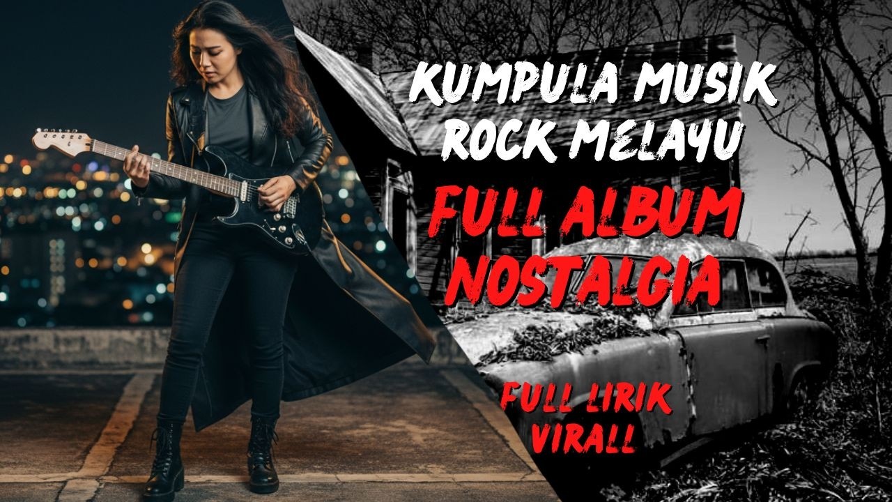 Rock Ballad Melayu FULL LIRIK | Lagu Galau, Cinta & Kehilangan