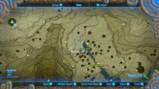 BotW191 Hebra Mountains 100% Map: Shrines, Leviathan Skeleton, Treasure, Koroks