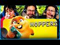 HOPPERS REACTION - PIXAR'S WILDEST MOVIE COMPLETELY BLINDSIDED US (AND MADE US CRY) -REVIEW -DISNEY