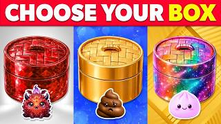 🎁 Squishy Dumpling Mystery Box Challenge! ❤️ Which Gift Will You Choose? 🥳 screenshot 1