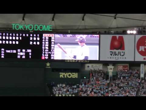 20150410 巨人 中井大介 登場曲