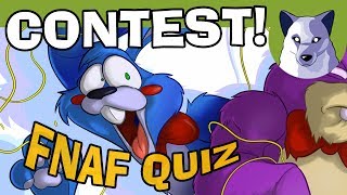 Fnaf Quiz! - New Contest For Fans! [Tony Crynight]