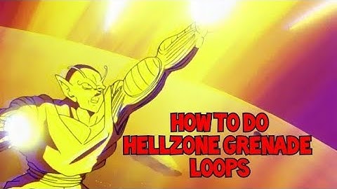 DRAGON BALL FighterZ Piccolo combo hellzone grenade loops (V1.31)