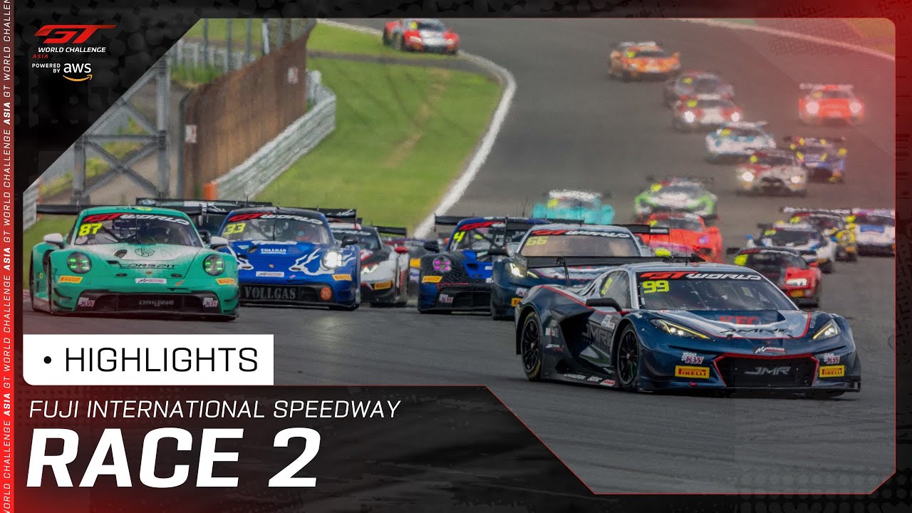 HIGHLIGHTS | Race 2 | Fuji | GT World Challenge Asia powered by