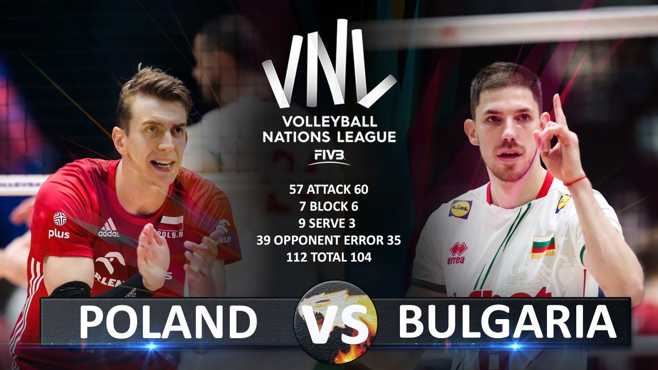 Poland vs Bulgaria | Men's VNL 2023 - YouTube