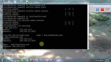 Cài đặt cấu hình DNS trên Linux
