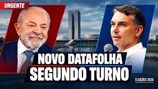 🚨BREAKING NOW: URGENT DATAFOLHA AND NEW SECOND ROUND POLLS LULA VS. FLÁVIO BOLSONARO