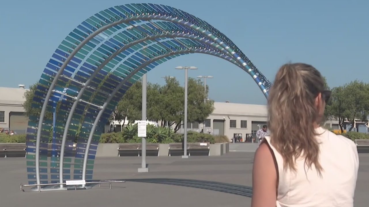 San Francisco Embarcadero gets new piece of public art