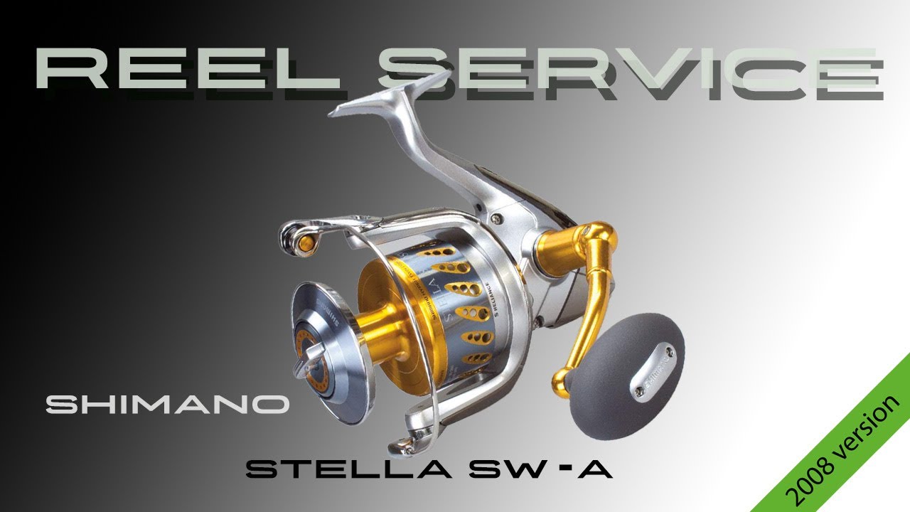 SHIMANO Stella SW-A 8000 Reel Service (2008 version) SHIMANO Stella SW-A 8000 Reel Service (2008 version)