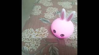 Rabbit  night lamp, like , share and subscribe.