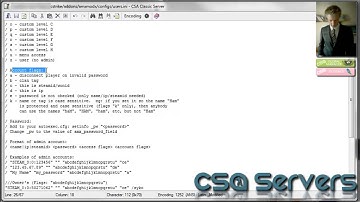 CS 1.6 - How to add/remove admins in amxmodx (www.csa-servers.com)