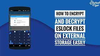 How to unlock eslock files on external storage screenshot 3