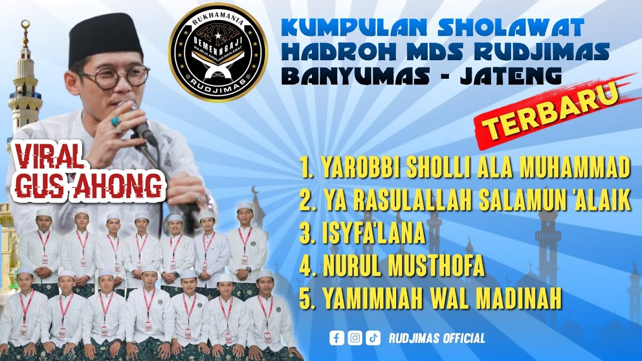 VIRAL Gus Ahong feat MDS Rudjimas - Banyumas #majelissholawat #sholawat #hadroh #viral #mdsrudjimas 