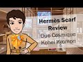 Hermès Fall Winter 2021 Scarf Review: Duo Cosmique 90 by Kohei Kyomori