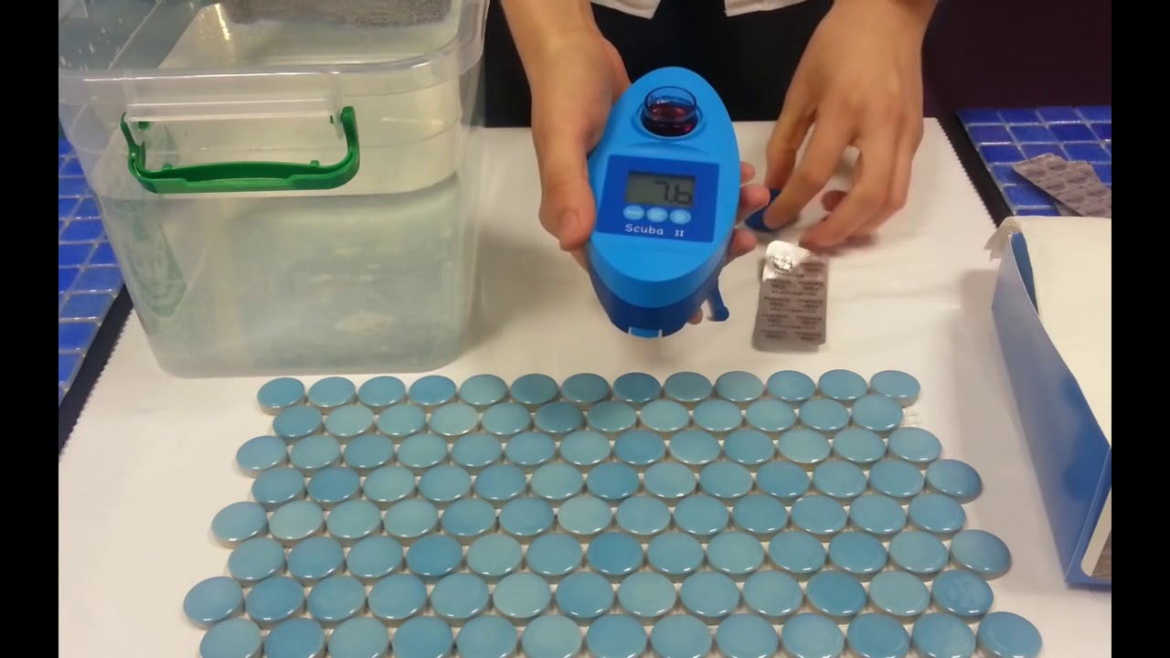 Инструкция по использованию тестера для бассейна Lovibond Scuba II