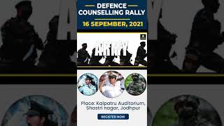Defence Counselling Rally Information #Shorts #DefenceAcademy