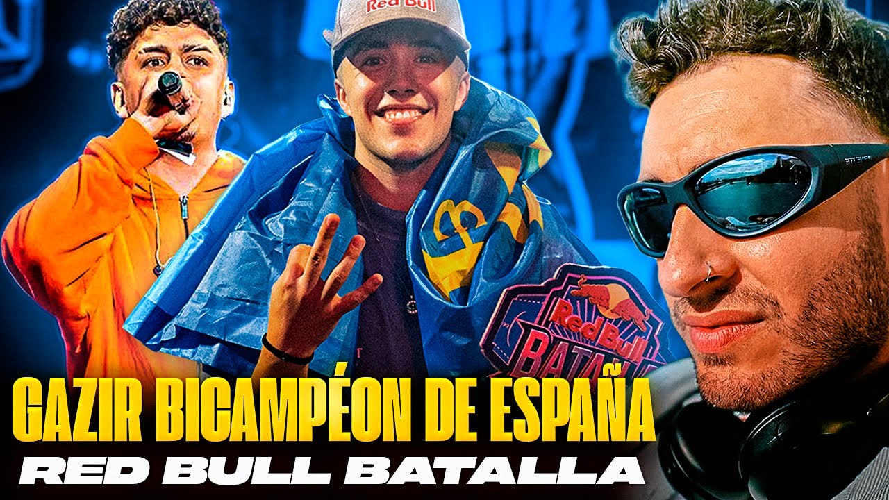 GAZIR BICAMPEÓN 🏆 BLON REACCIONA A ALEK VS GAZIR 🔥 FINAL RED BULL BATALLA