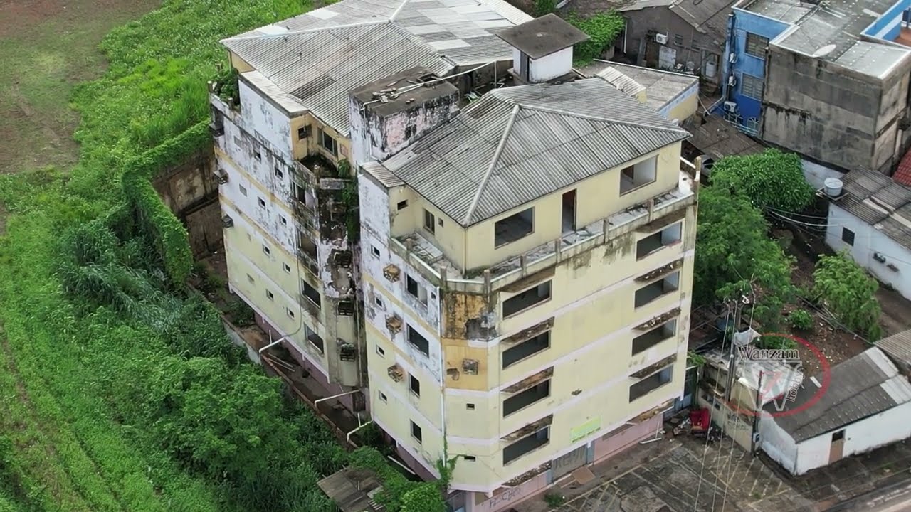 Abandonaram as pressas o DRONE filmou