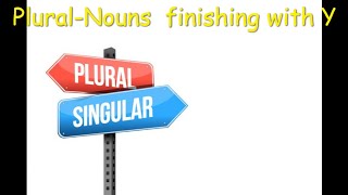 Plural - Nouns Finishing With Y- Learn English For Children