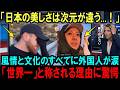 【海外の反応】「景色だけじゃない...」日本人が創る本物の美しさに世界が驚愕している理由
