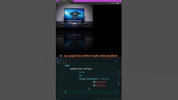 Reflection Effects in HTML CSS #shorts #html #css #programming
