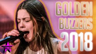 ALL GOLDEN BUZZER Auditions of America's Got Talent 2018!