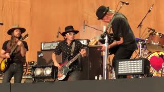 Video thumbnail of "Neil Young - Like A Hurricane / I’ve Been Waiting For You, 2019-07-12, London"